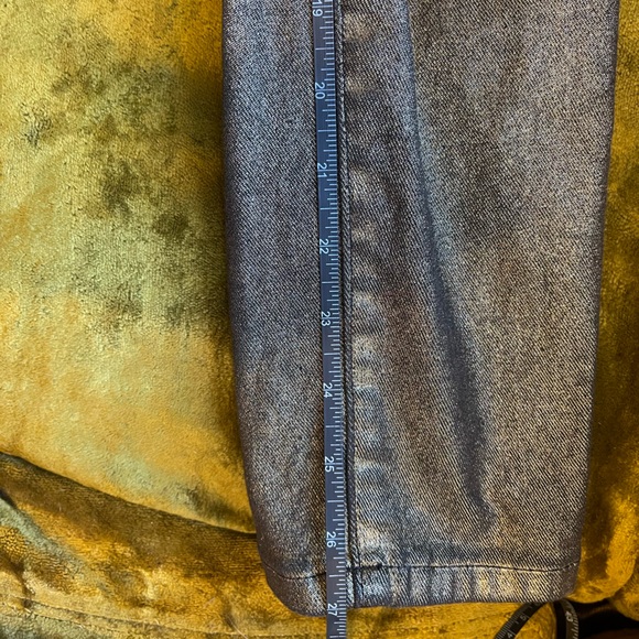 Banana Republic SZ 29 Gold Metallic High Rise Skinny Jeans! - Picture 10 of 11